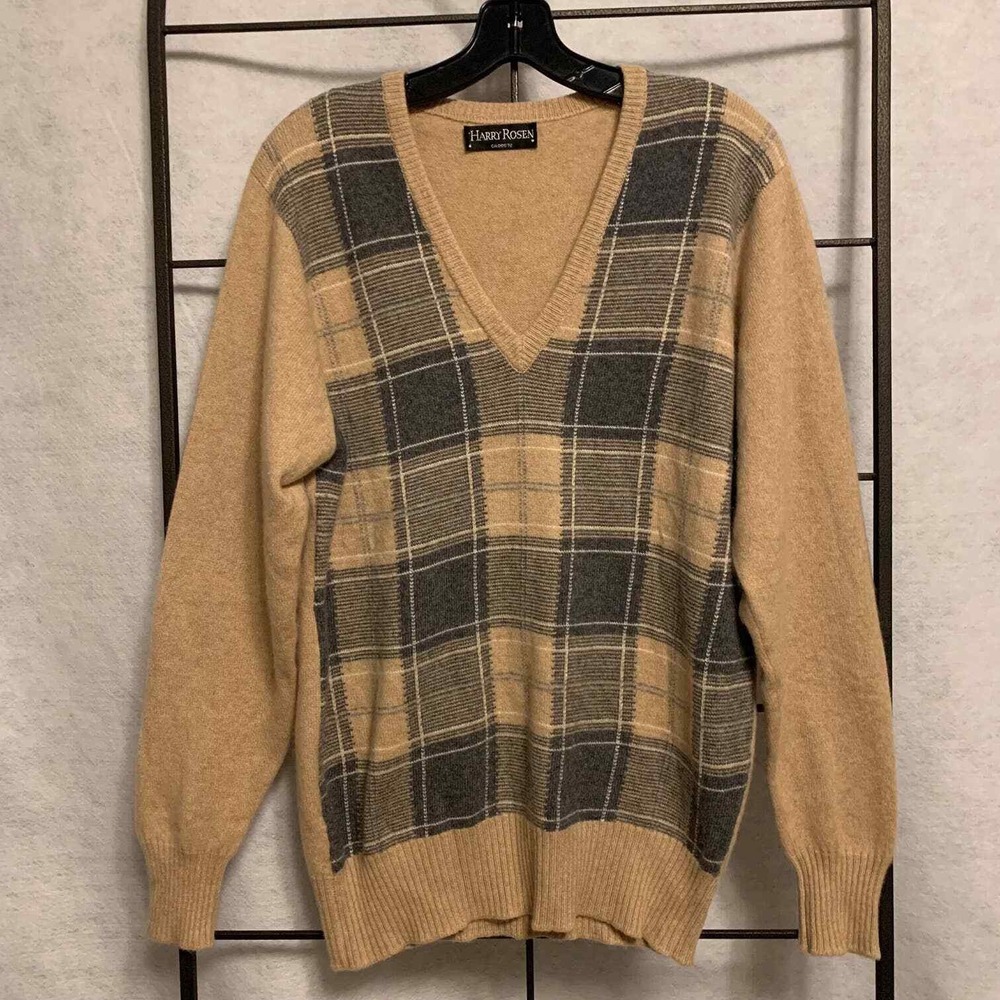 John Waverley for Harry Rosen Vintage 100% Cashmere Sweater